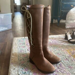 Women’s Tredstep Ireland western riding boots size 39 brown leather